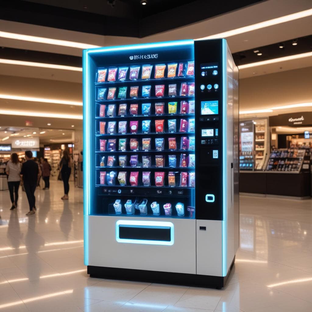 Interactive Vending Machine — touch-driven product experience for Client activation